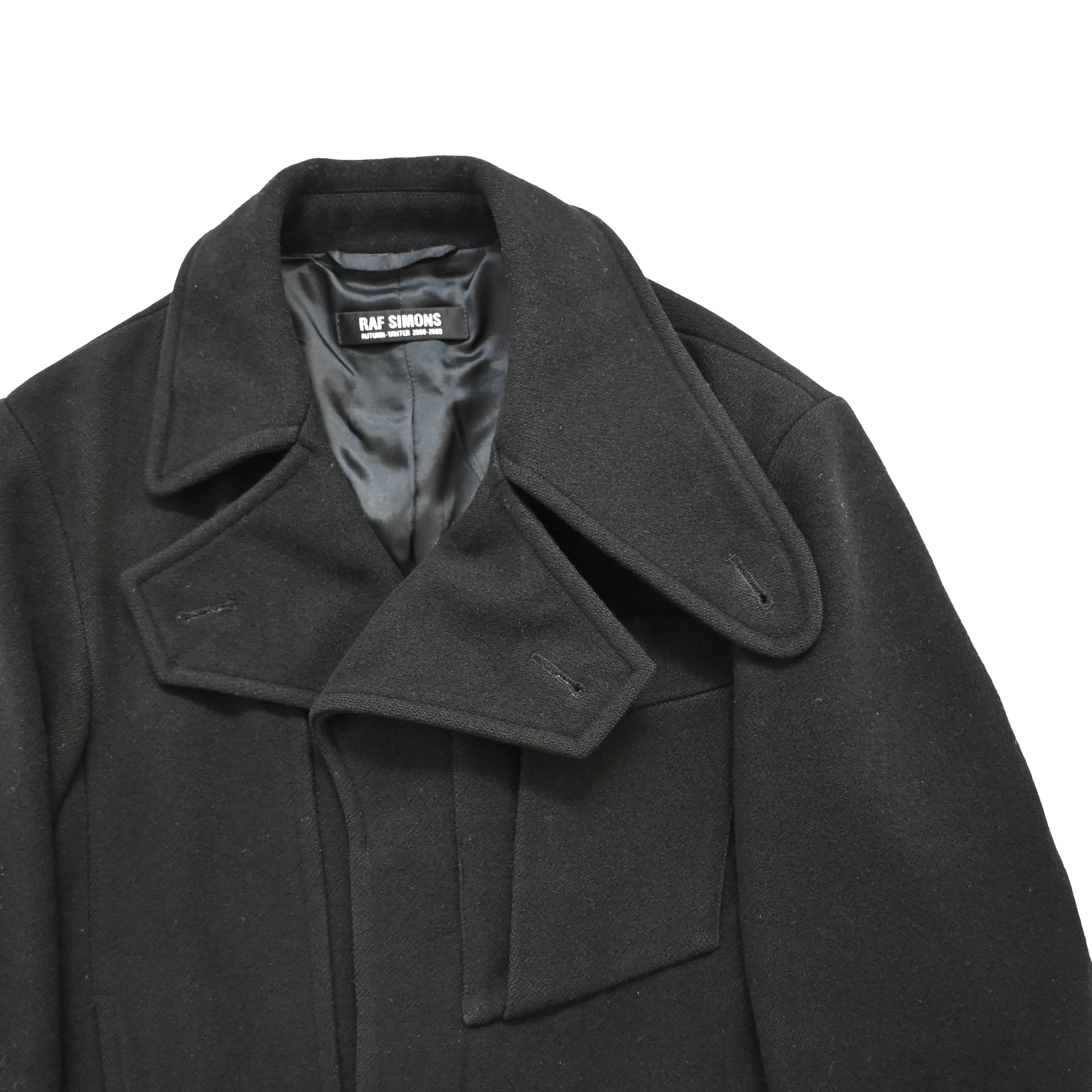 ジャケット・アウター AW2008 Raf Simons wool napoleon coat 2008aw raf simons wool napoleon coat 44 – vexed_store