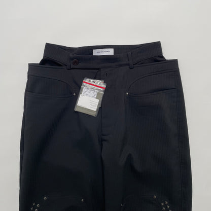 2022aw kiko kostadinov xolo antharas wide trousers