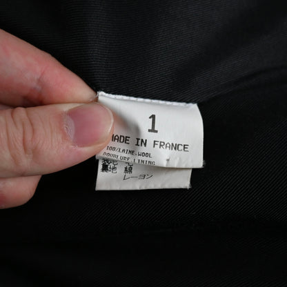 1990s agnes b homme tweed wool coat 1