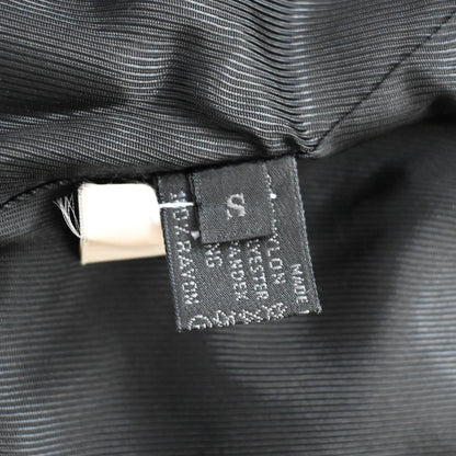 1998aw prada nylon chesterfield coat S