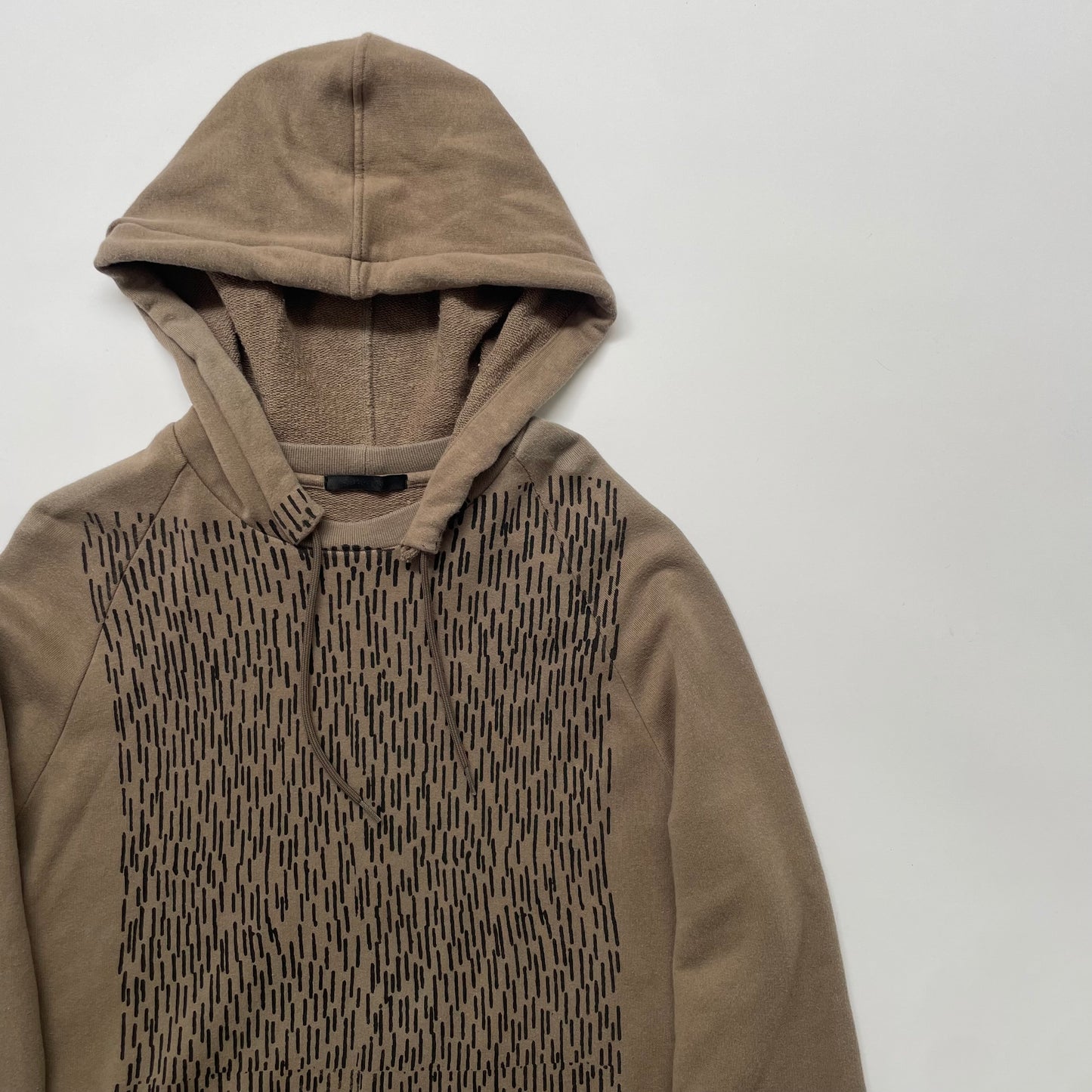 2002aw helmut lang paint hoodie M