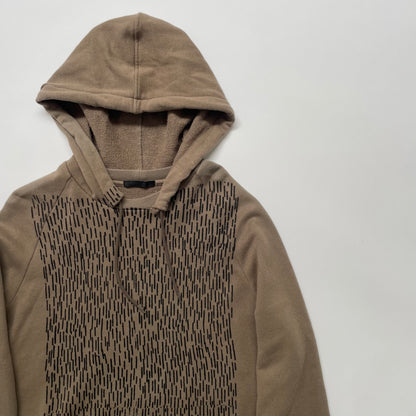 2002aw helmut lang paint hoodie M