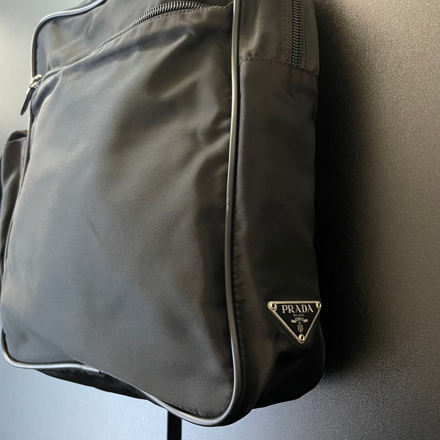 1999aw prada nylon shoulder bag