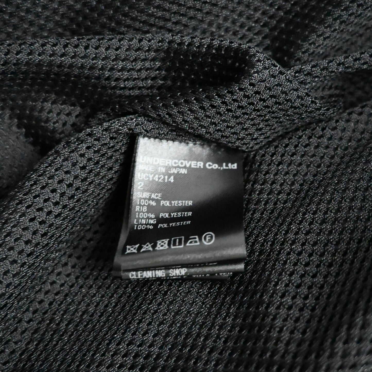 2020ss undercover polyester pleats bomber jacket 2