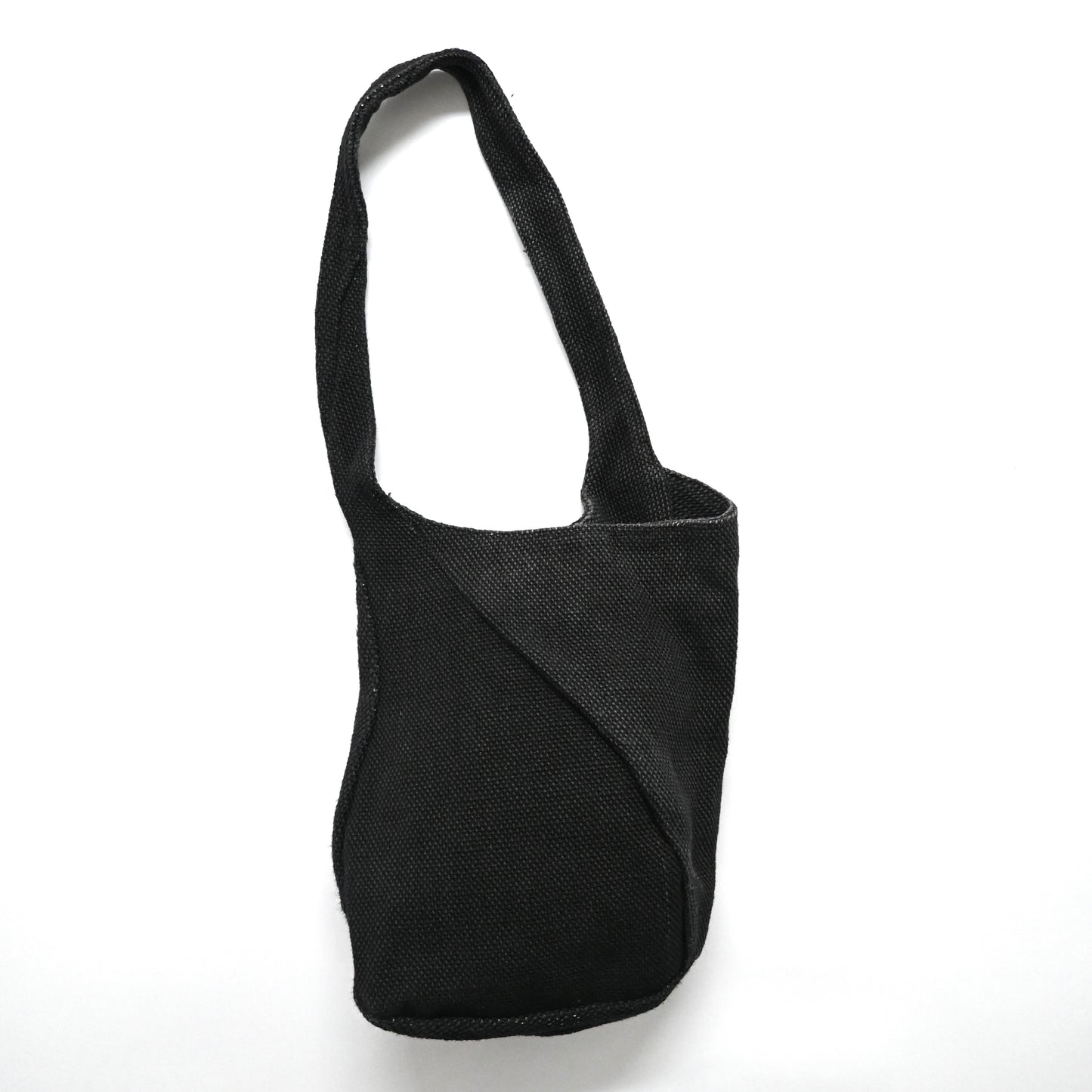 2000s yohji yamamoto tweed shoulder bag