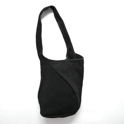 2000s yohji yamamoto tweed shoulder bag