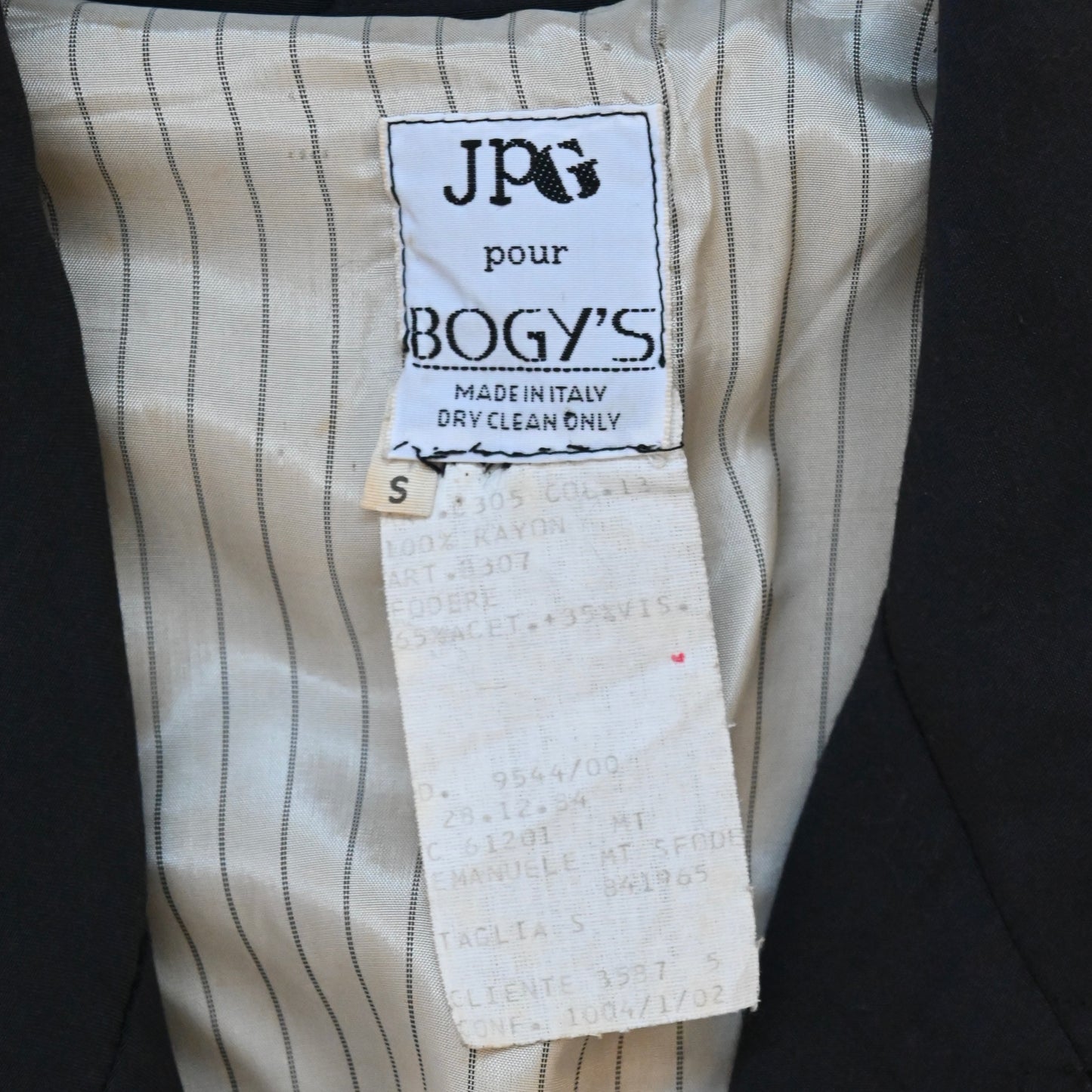 1980s Jean paul gaultier rayon trench coat S