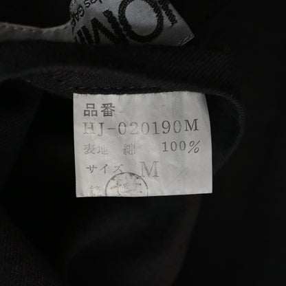 1980s comme des garcons homme check cotton bomber jacket M