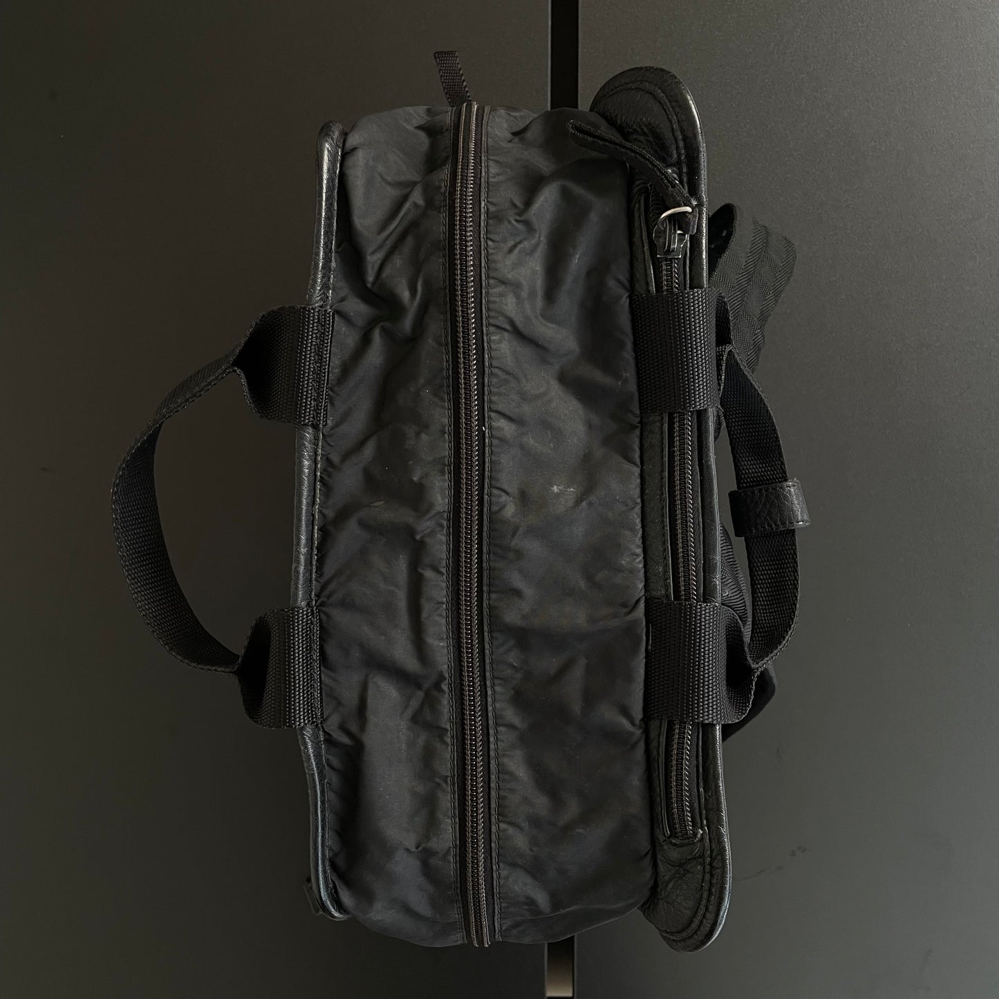 1999aw prada leather backpack