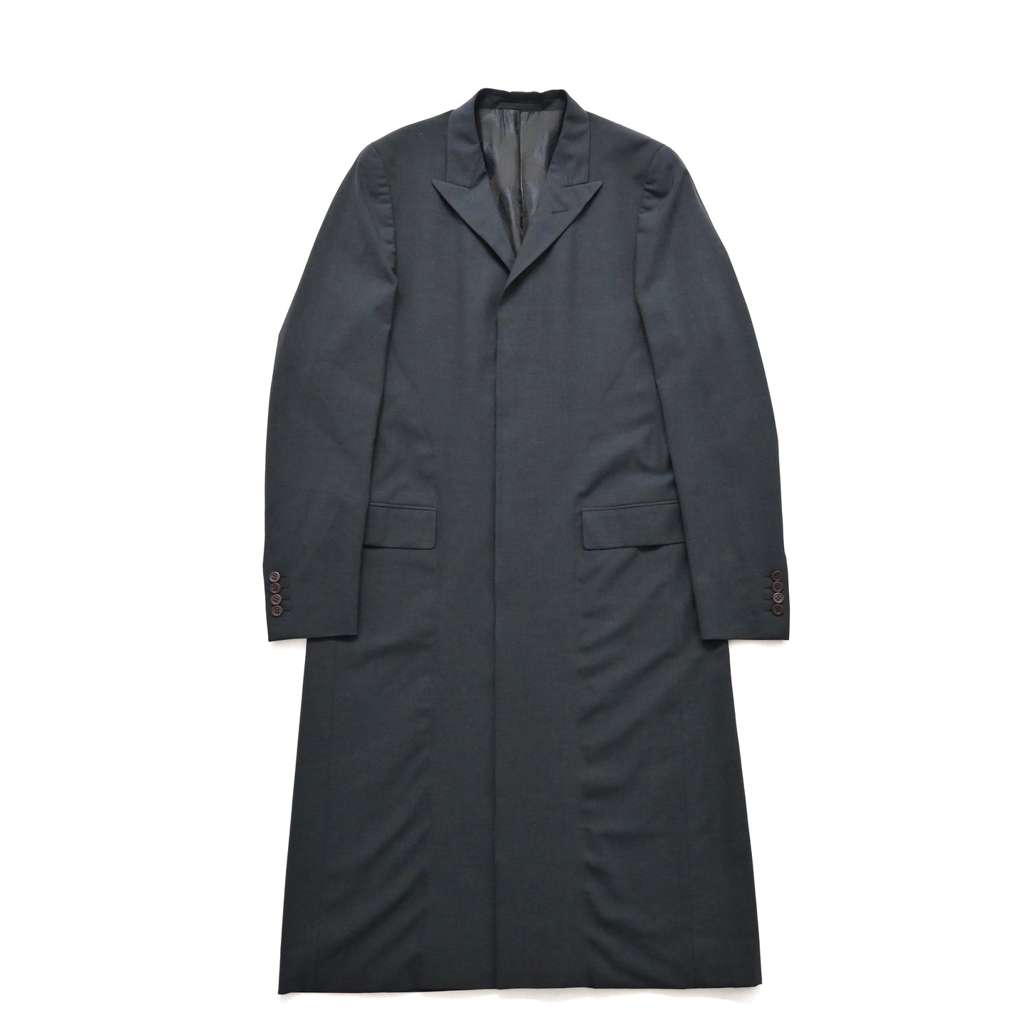 1998ss versace wool long coat 48