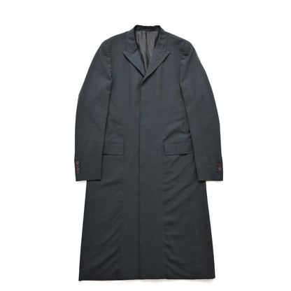 1998ss versace wool long coat 48