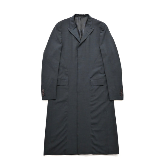 1998ss versace wool long coat 48