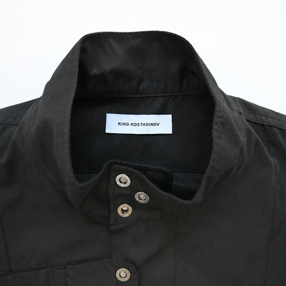 2023aw kiko kostadinov meno cropped jacket 50