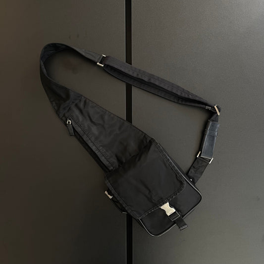 1999ss prada nylon body bag