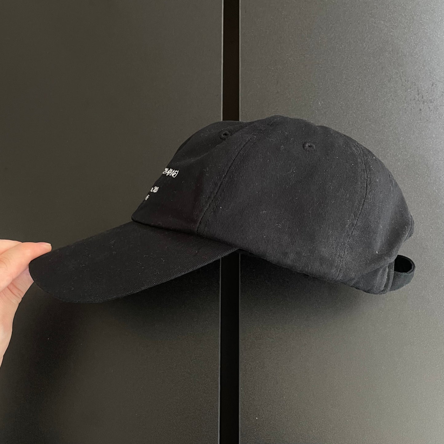 2022aw post archive faction x off-white Figures of Speech Cap