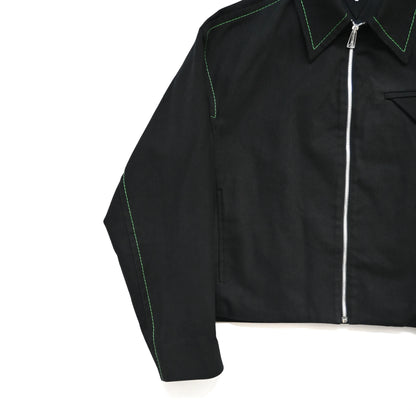 2022ss bottega veneta heavy weight cotton twill jacket 48