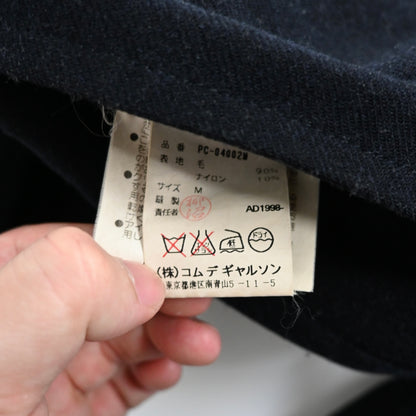 1998aw comme des garcons homme plus layered wool coat M
