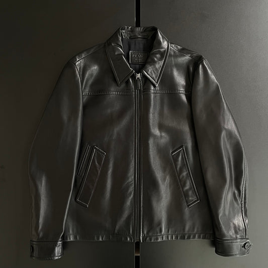 2015aw prada lamb leather  jacket 44