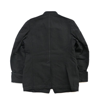 1990s dries van noten cotton napoleon jacket 50