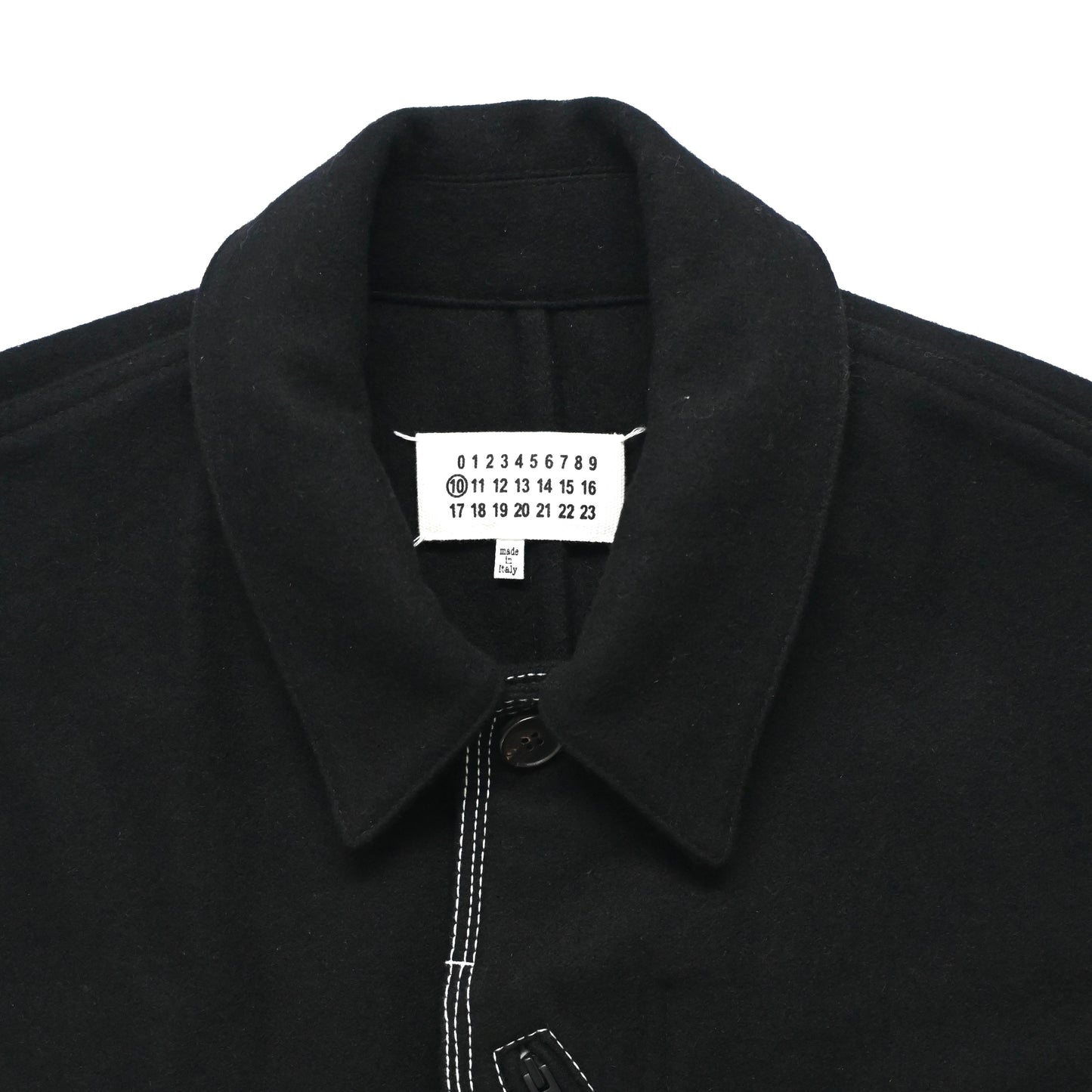2017aw martin margiela wool stitch jacket 50