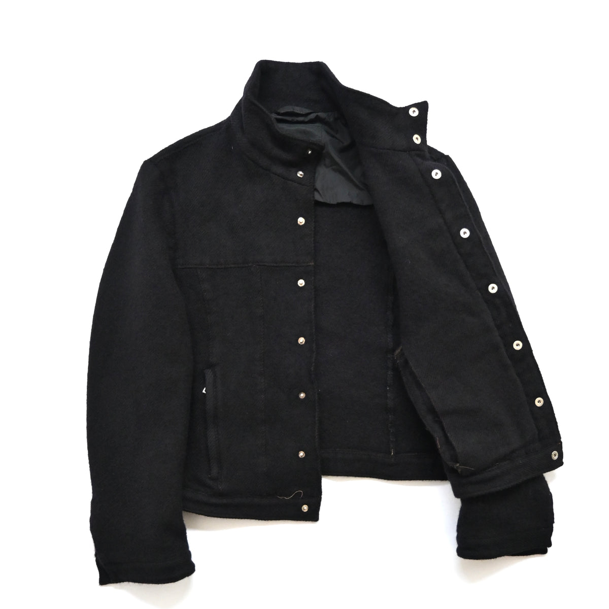 1999aw prada high neck wool blouson S