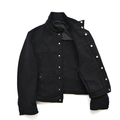 1999aw prada high neck wool blouson S