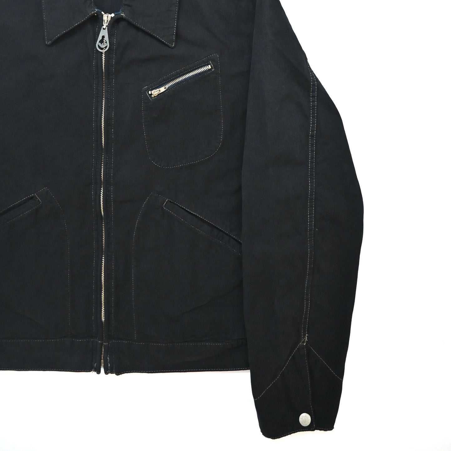 1990s armani jeans cotton short blouson 48