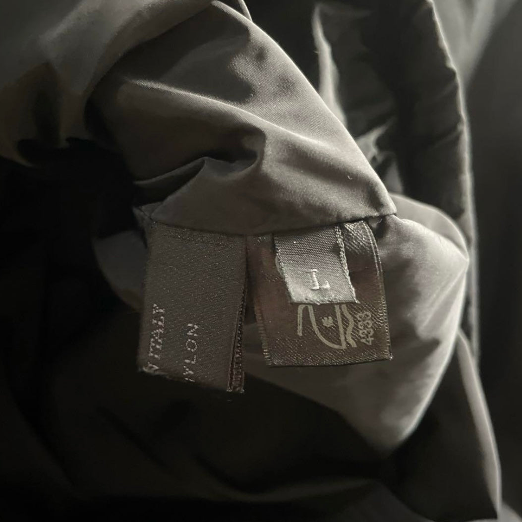 1998aw prada nylon half zip blouson L