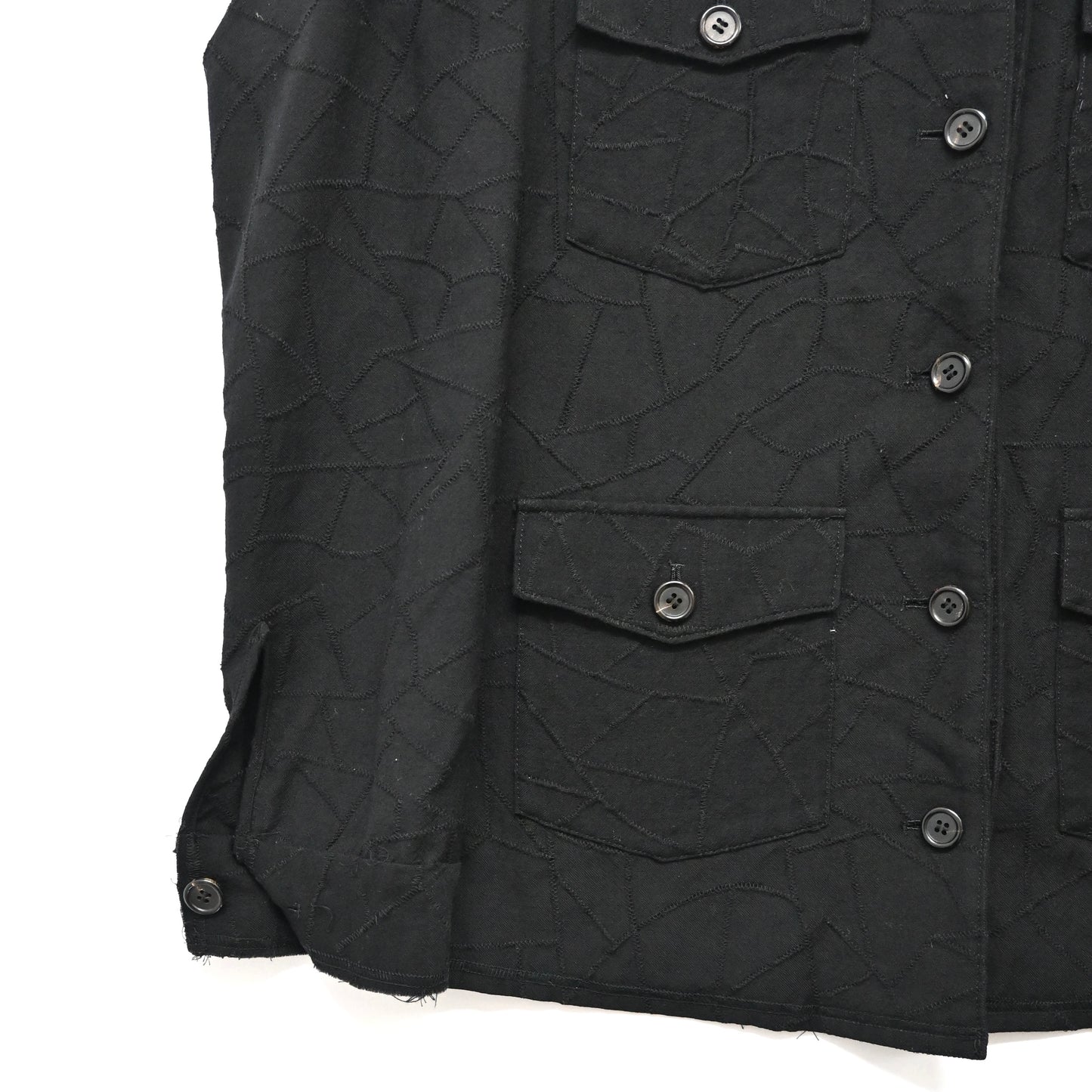 2003ss undercover geometric pattern reversible scab cotton  field jacket L