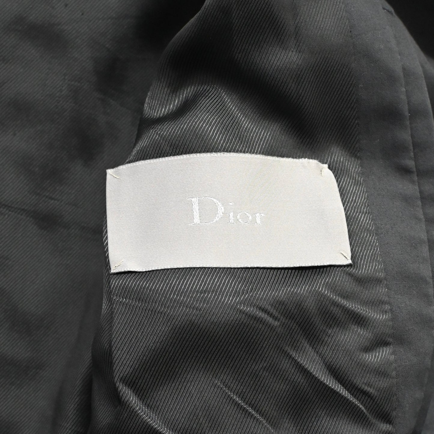 2008aw dior homme back quilting pattern cotton blouson 46 by kris van assche