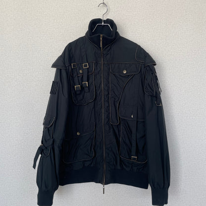 1990s just cavalli bomber Mulch Pocket jacket 54