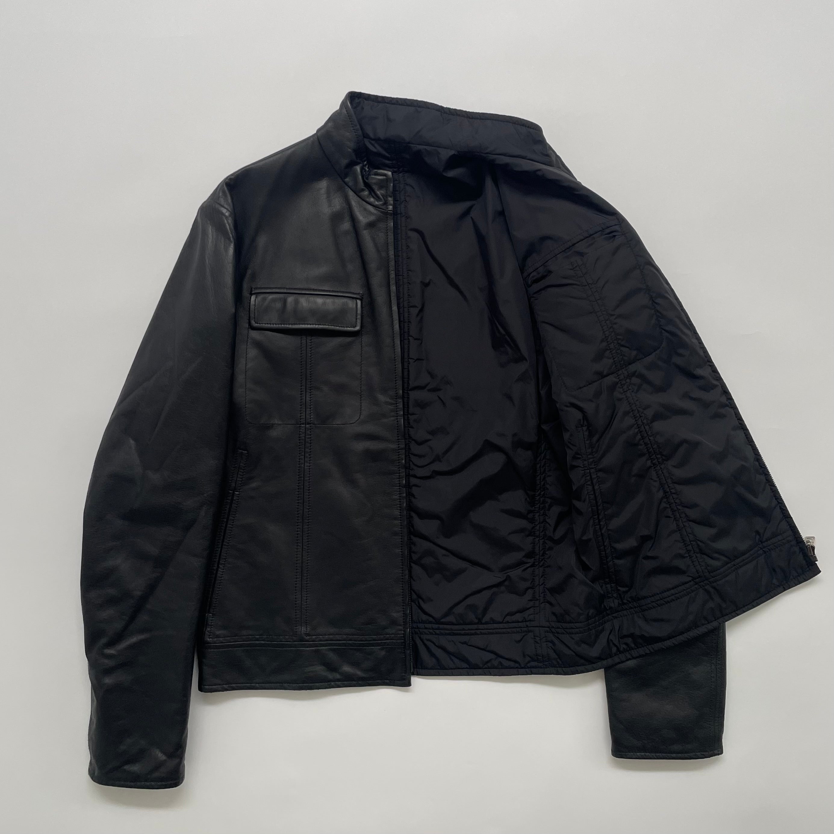JIL SANDER by Raf simons 09aw レザージャケット JIL SANDER by Raf simons 09aw レザージャケット - メルカリ