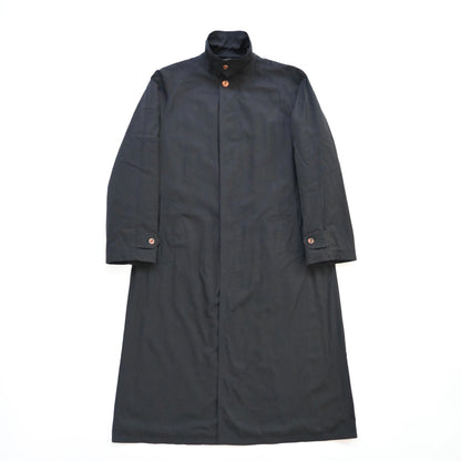 1990s giorgio armani cotton long coat 48