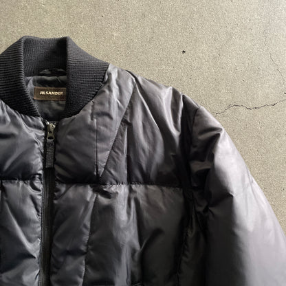 2000s jil sander nylon down ma-1 jacket 48