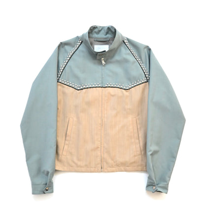 2012ss prada western studs blouson 50