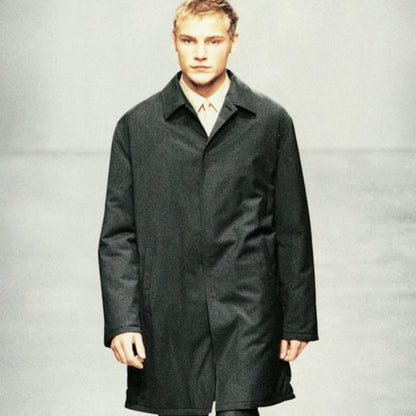 1998aw prada cotton half coat M