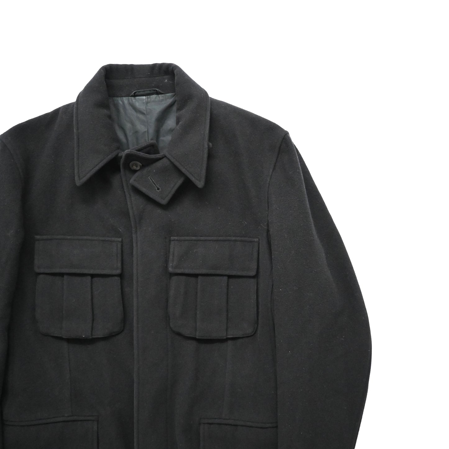 2000s gucci mulch pocket wool jacket 46 by Tom ford