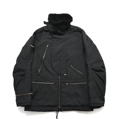 2000s prada sports boa docking  nylon gimmick jacket 54