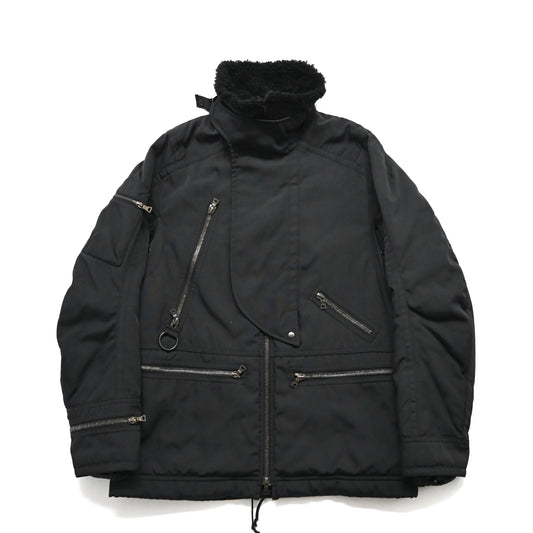 2000s prada sports boa docking  nylon gimmick jacket 54
