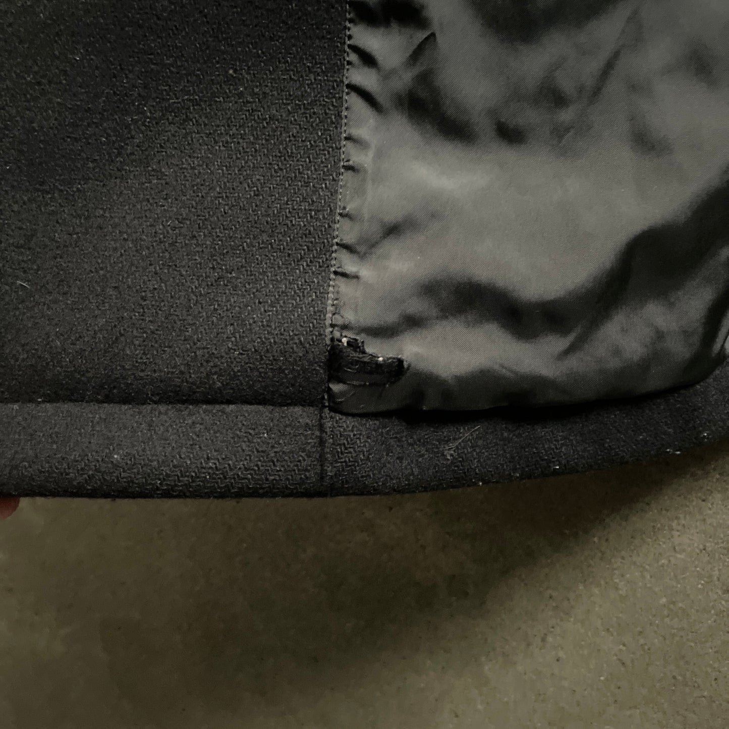 1998aw comme des garcons homme heavy wool half coat M