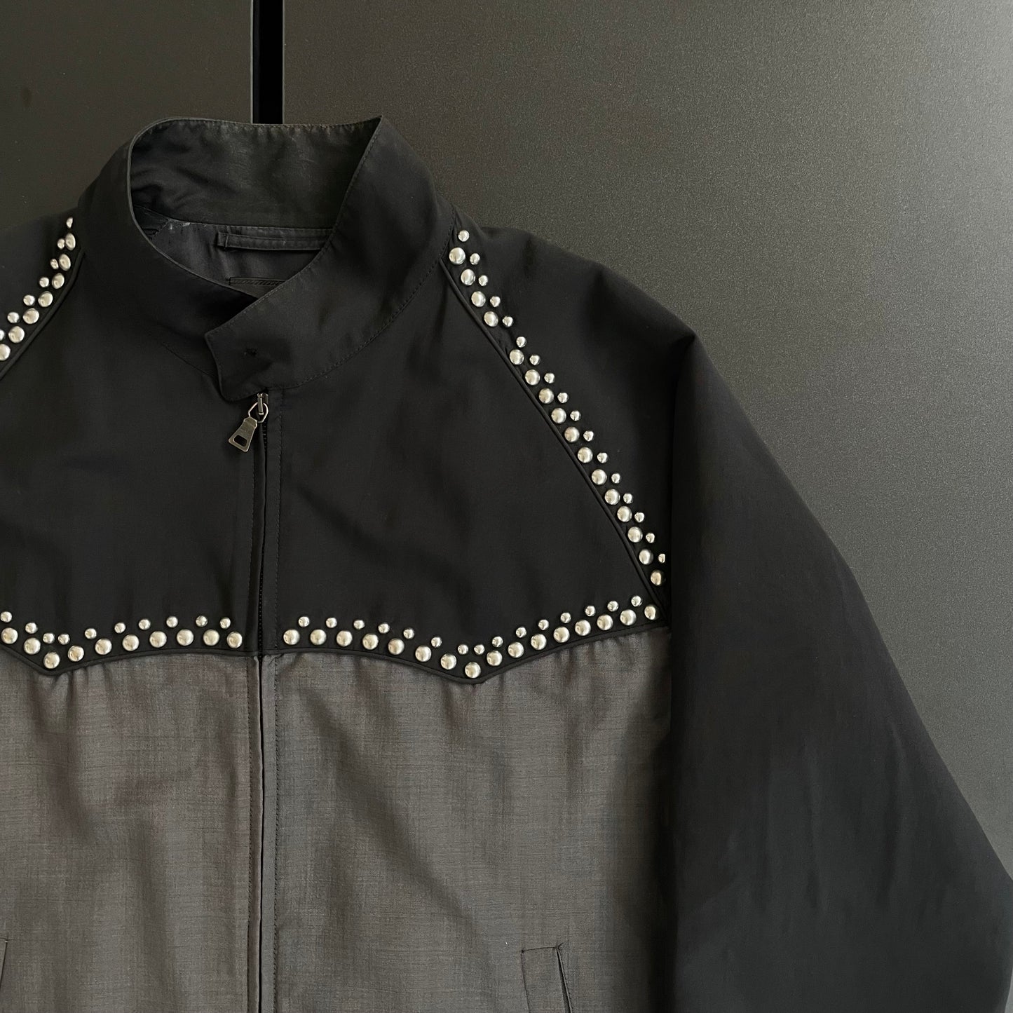 2012ss prada western studs blouson 52