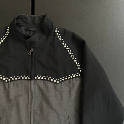 2012ss prada western studs blouson 52