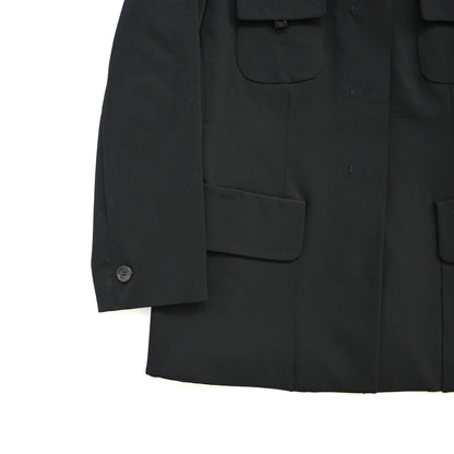 2002ss prada nylon mulch pocket jacket 46