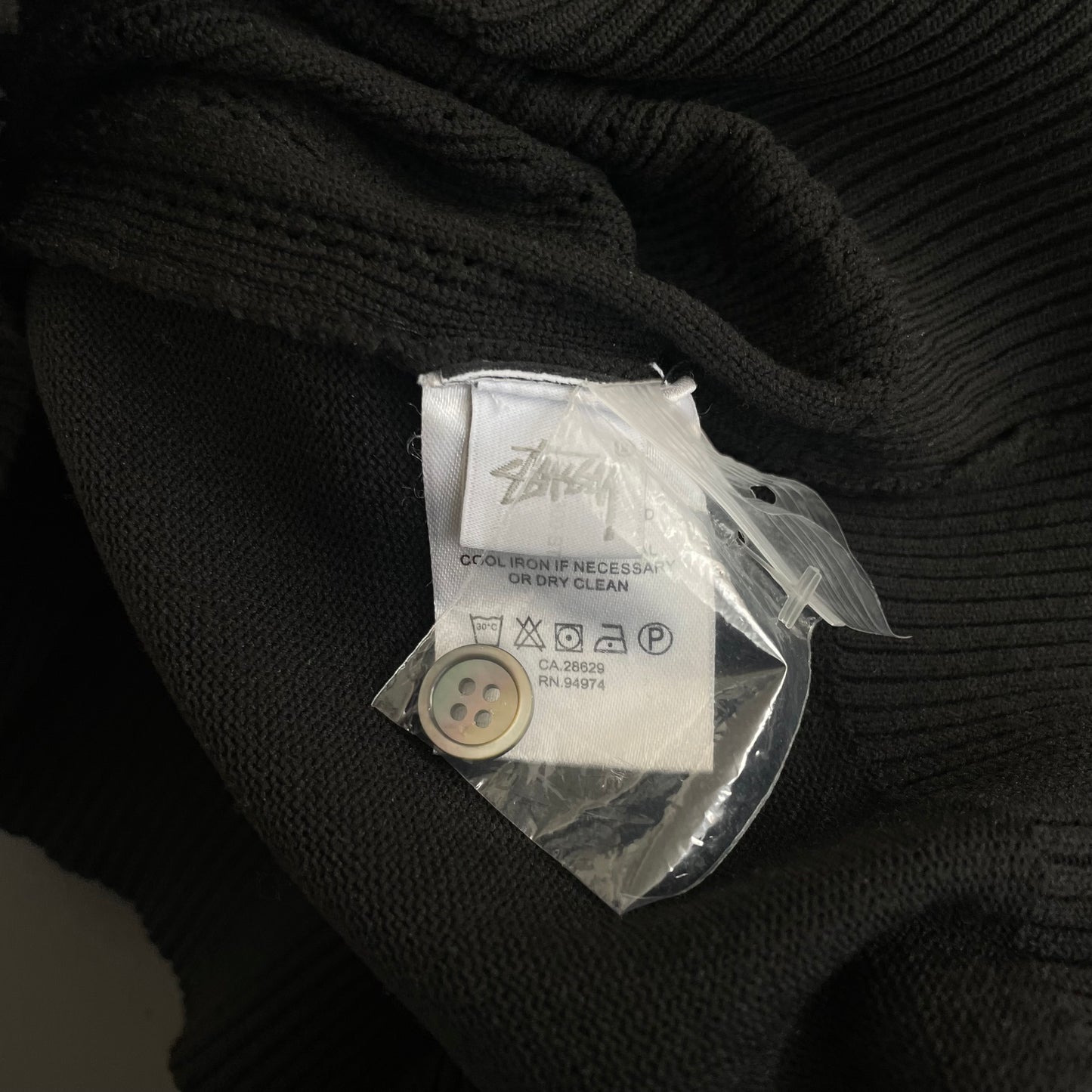 2020ss stussy polyester polo shirt L