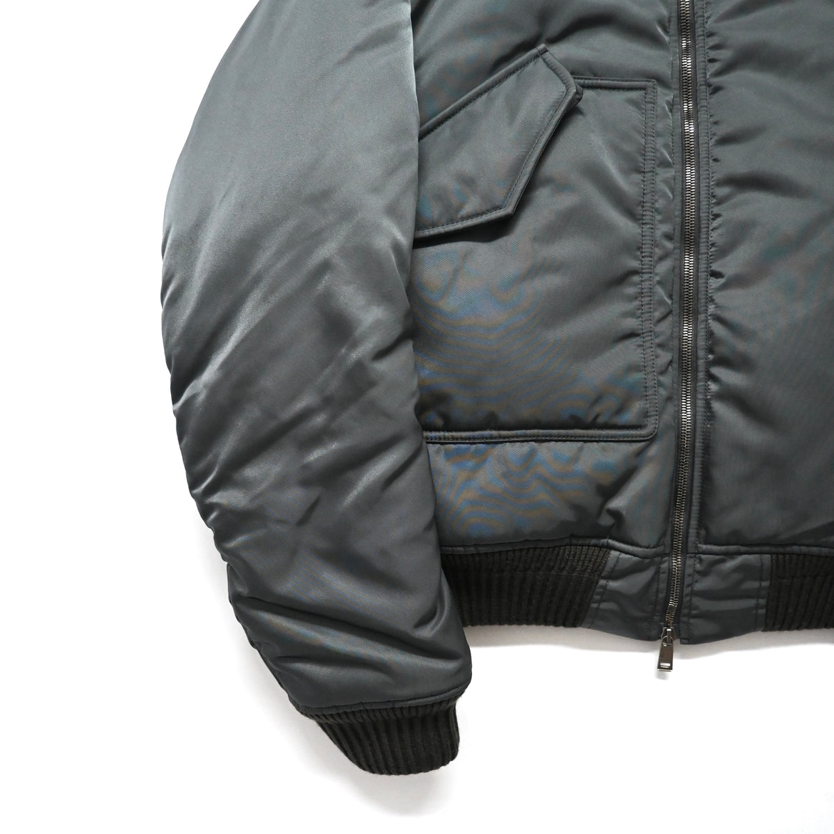 2016aw jil sander nylon padded bomber jacket 50