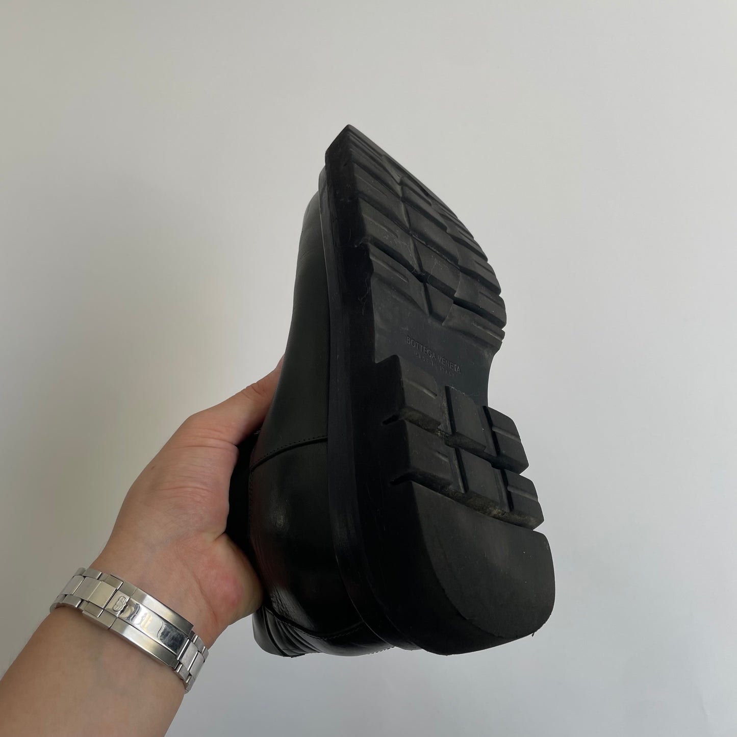 2022aw bottega veneta lug chelsea ankle boot 42.5