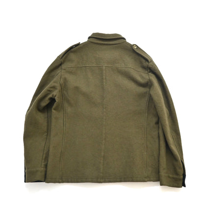 2000s miu miu wool coach jacket XL