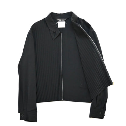 1996aw comme des garcons homme plus distinctive collar cut pleats blouson M