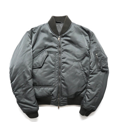 2016aw jil sander nylon padded bomber jacket 50