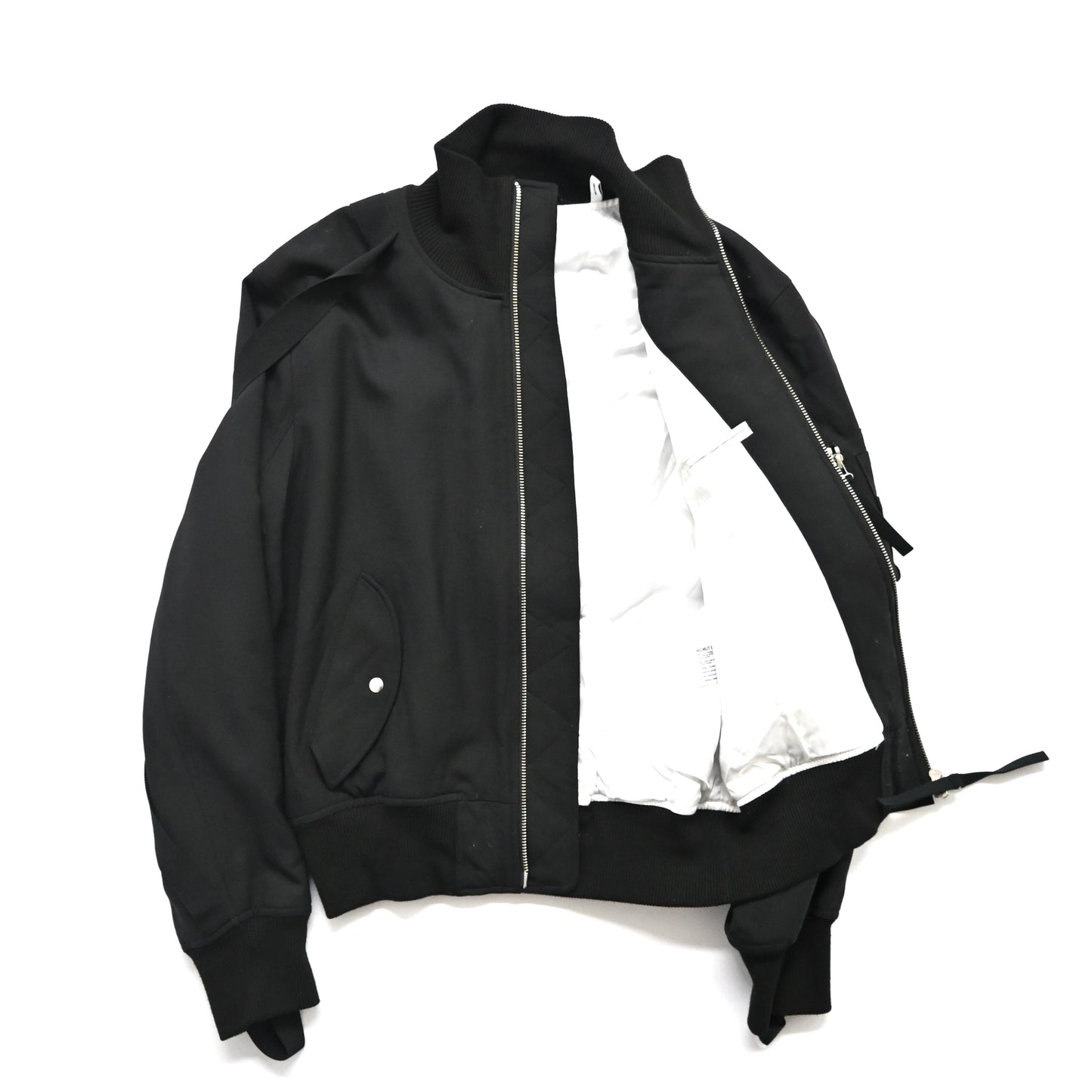 2024ss helmut lang bondage wool bomber jacket S by Peter do